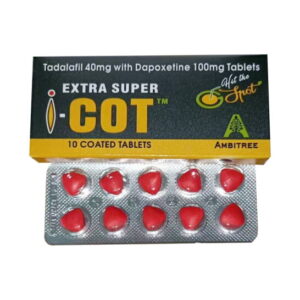 Extra Super I-Cot (Tadalafil 40 mg + Dapoksetyna 100 mg)