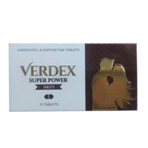 Verdex Super Power (Wardenafil + Dapoksetyna – Tabletki)