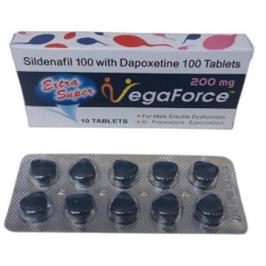 VegaForce (Sildenafil 100 mg + Dapoksetyna 100 mg)