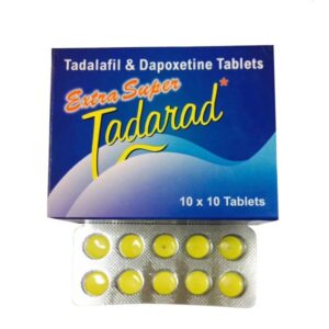 Extra Super Tadarad (Dapoksetyna + Tadalafil – Podwójne działanie)